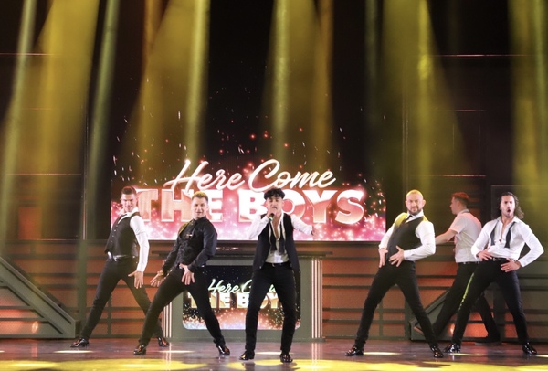 Photo Flash: Check Out Production Shots From HERE COME THE BOYS Opening Tonight at The London Palladium Image