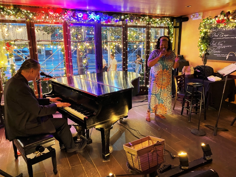 Review: AISHA DE HAAS AND JON WEBER Talk The Talk At The West Bank Cafe 