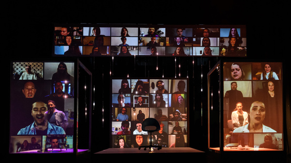 Photo Flash: Production Shots Released for PUBLIC DOMAIN Opening in the West End Image