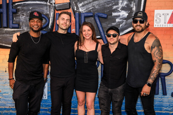 Photo Flash: Charity Angel Dawson, Nick Rashad Burroughs & More Celebrate Opening of THE BLUES BROTHERS at Radial Park Image