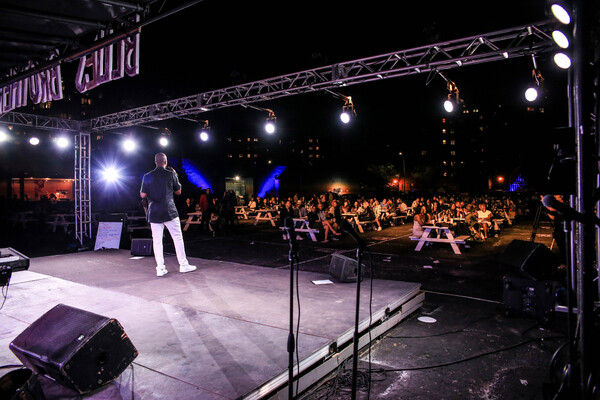 Photo Flash: Charity Angel Dawson, Nick Rashad Burroughs & More Celebrate Opening of THE BLUES BROTHERS at Radial Park Image