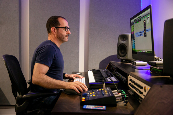 Photo Flash: Ramin Karimloo In Studio To Record Johanna Telander's KALEVALA THE MUSICAL Image
