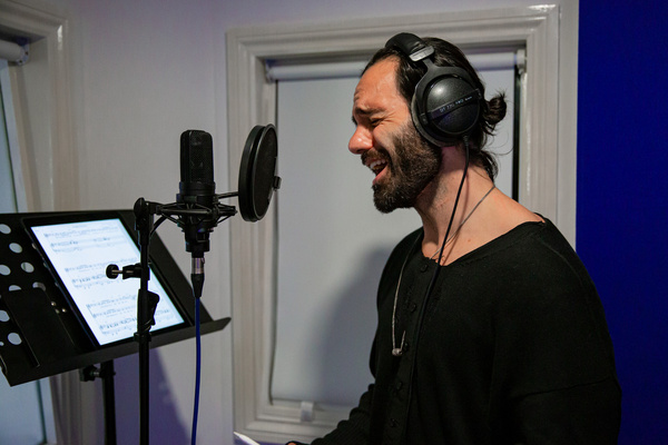 Photo Flash: Ramin Karimloo In Studio To Record Johanna Telander's KALEVALA THE MUSICAL Image
