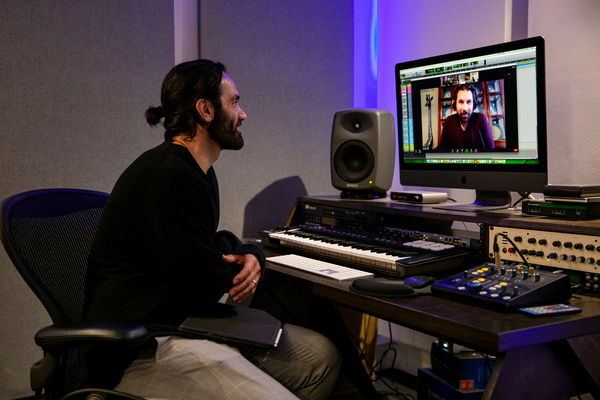 Photo Flash: Ramin Karimloo In Studio To Record Johanna Telander's KALEVALA THE MUSICAL Image