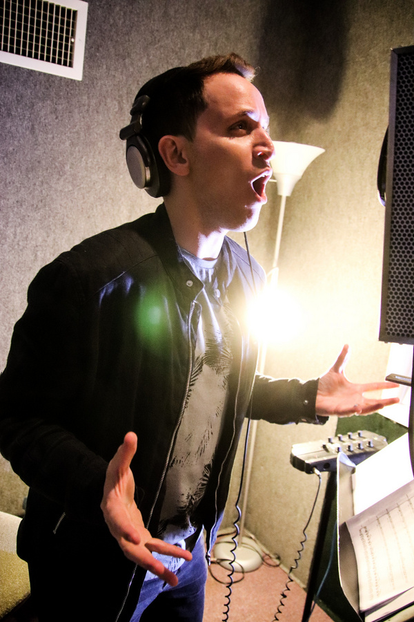 Photo Flash: Omer Shàish And Angeline Mirenda Head Into the Studio for KALEVALA: THE MUSICAL Recording Session Image