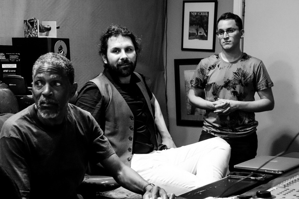 Photo Flash: Omer Shàish And Angeline Mirenda Head Into the Studio for KALEVALA: THE MUSICAL Recording Session Image