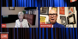 Rita Moreno Visits Backstage LIVE with Richard Ridge- Watch Now! Video
