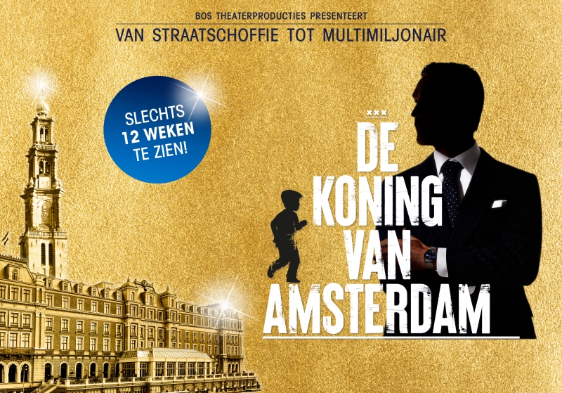 Feature: HENNY VRIENTEN SCHRIJFT MUZIEK VOOR DE KONING VAN AMSTERDAM at Theater Amsterdam 