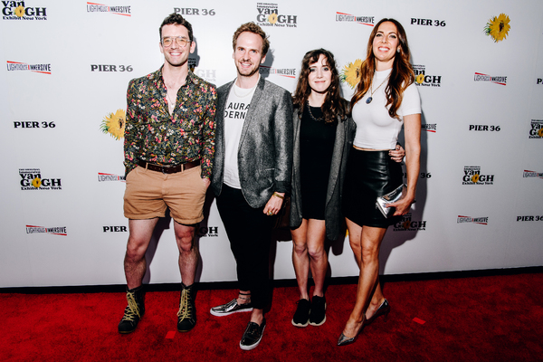 Photo Flash: On the Red Carpet at the Preview Event For IMMERSIVE VAN GOGH  Image