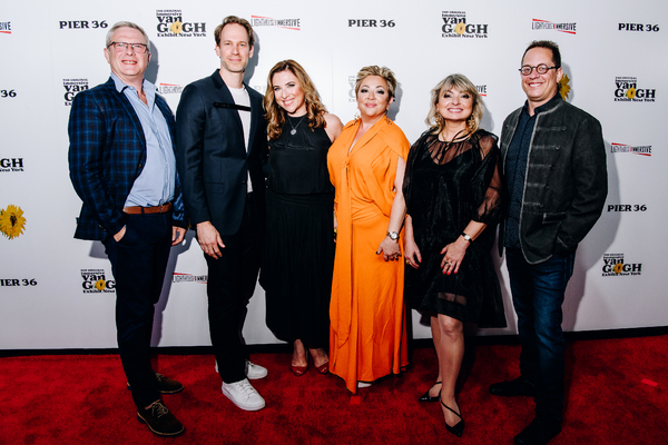 Photo Flash: On the Red Carpet at the Preview Event For IMMERSIVE VAN GOGH 