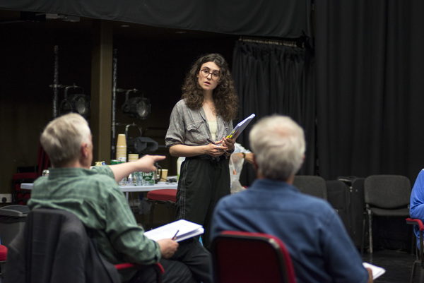 Photo Flash: In Rehearsal For A COLD SUPPER BEHIND HARRODS at Oxford Playhouse  Image