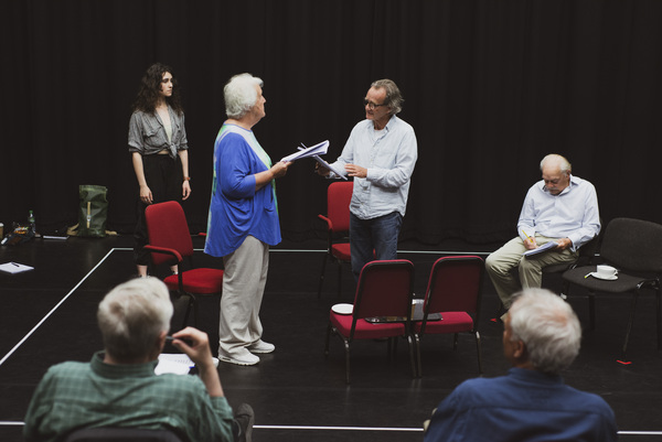 Photo Flash: In Rehearsal For A COLD SUPPER BEHIND HARRODS at Oxford Playhouse  Image