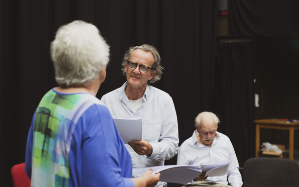 Photo Flash: In Rehearsal For A COLD SUPPER BEHIND HARRODS at Oxford Playhouse  Image