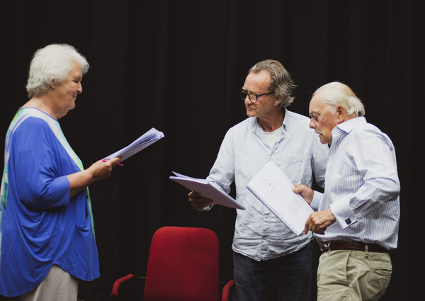 Photo Flash: In Rehearsal For A COLD SUPPER BEHIND HARRODS at Oxford Playhouse  Image