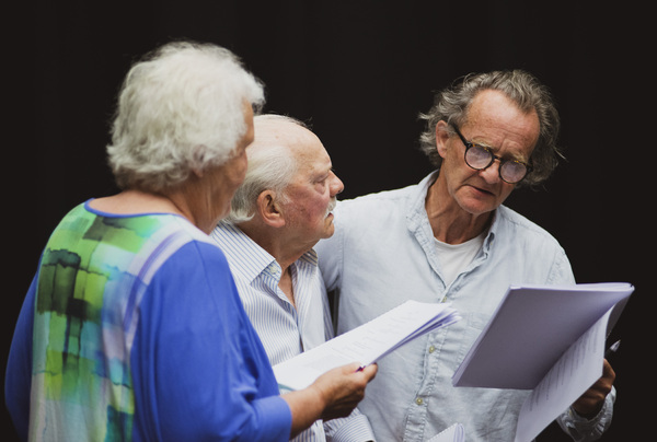 Photo Flash: In Rehearsal For A COLD SUPPER BEHIND HARRODS at Oxford Playhouse  Image