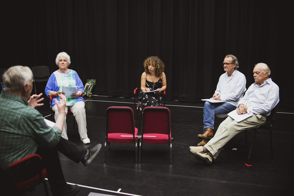 Photo Flash: In Rehearsal For A COLD SUPPER BEHIND HARRODS at Oxford Playhouse  Image