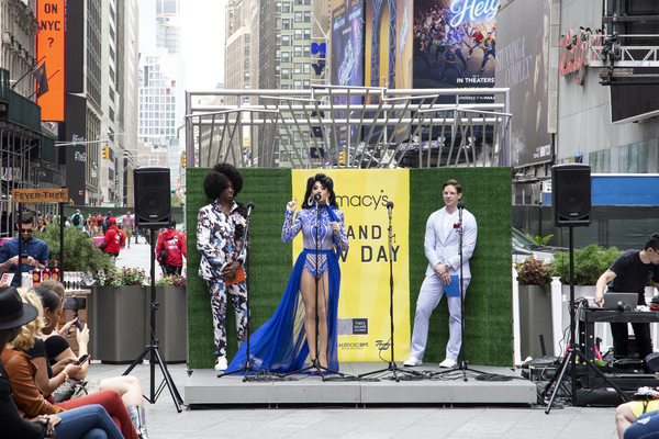 Photo Flash: Inside BRAND NEW DAY in Times Square, Celebrating New York City's Reopening 