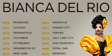 Bianca Del Rio Adds More Shows To UNSANITIZED Comedy Tour This Fall Photo
