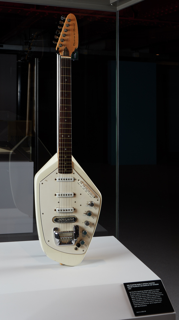 Photo Flash: Ian Curtis' Iconic Guitar Returns To Manchester For Exhibition 
