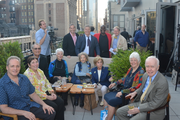 The York Theatre Board of Directors and guests-Laurence Hozman, Joan Ross Sorkin W. D Photo