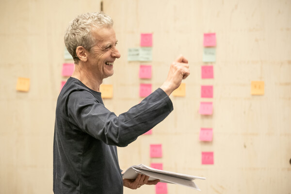Photo Flash: In Rehearsal For CONSTELLATIONS, With Zoe Wanamaker and Peter Capaldi Image