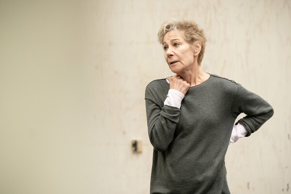 Photo Flash: In Rehearsal For CONSTELLATIONS, With Zoe Wanamaker and Peter Capaldi Image