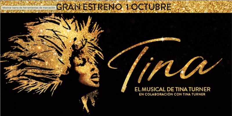 Se anuncia el reparto de TINA EL MUSICAL en Madrid Image