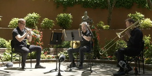 VIDEO: Mostly Mozart Festival Orchestra Musicians Perform for Hospital Workers