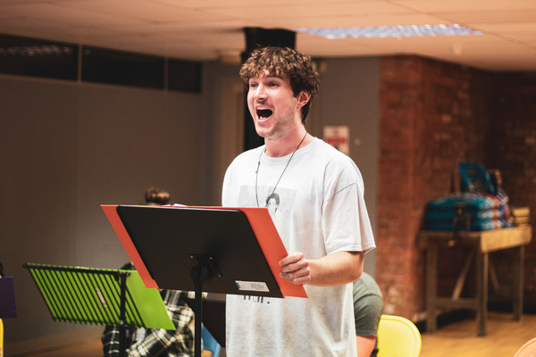 Photo Flash: Inside Rehearsal For FROM HERE at Chiswick Playhouse 