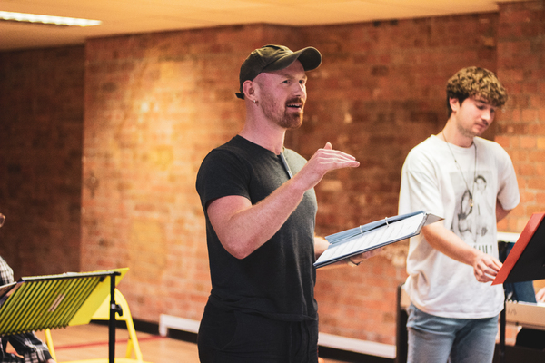 Photo Flash: Inside Rehearsal For FROM HERE at Chiswick Playhouse Image