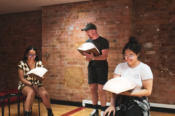 Photo Flash: Inside Rehearsal For FROM HERE at Chiswick Playhouse Image