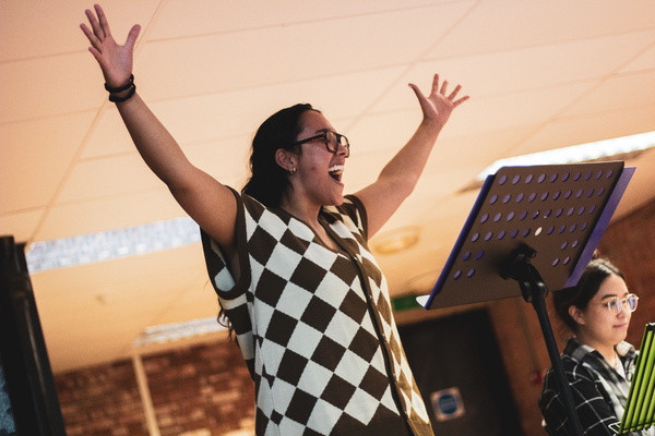 Photo Flash: Inside Rehearsal For FROM HERE at Chiswick Playhouse Image