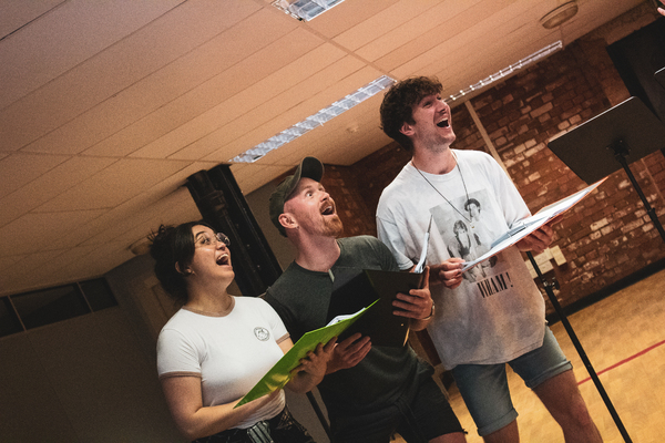 Photo Flash: Inside Rehearsal For FROM HERE at Chiswick Playhouse Image