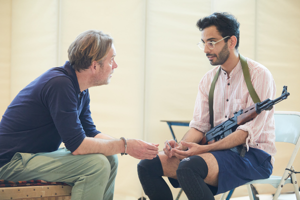 Photo Flash: Go Inside Rehearsals for THE INVISIBLE HAND at Kiln Theatre Image