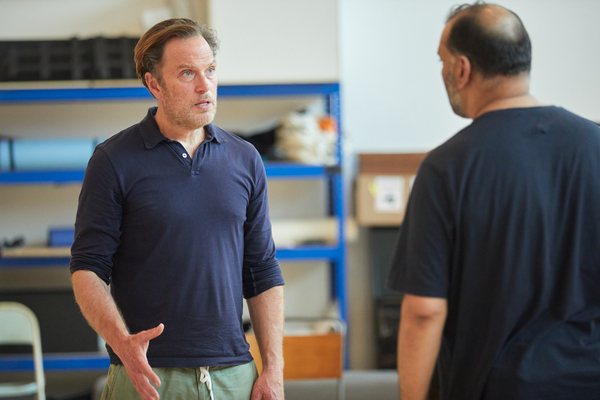 Photo Flash: Go Inside Rehearsals for THE INVISIBLE HAND at Kiln Theatre Image