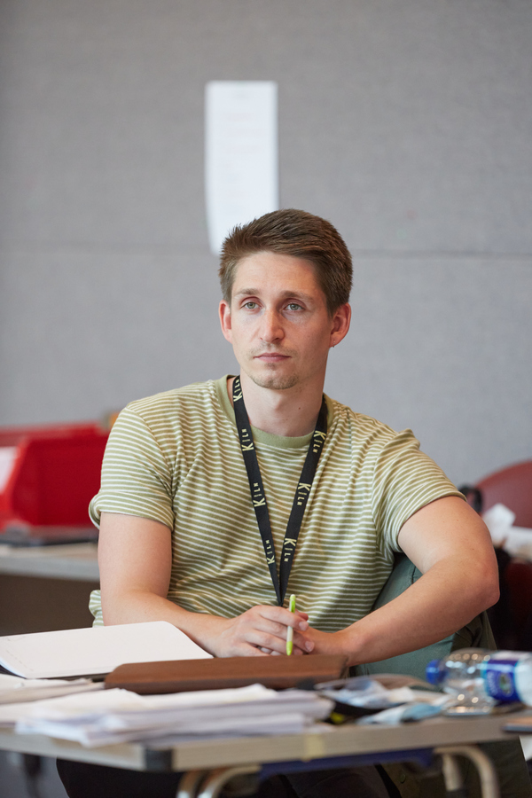 Photo Flash: Go Inside Rehearsals for THE INVISIBLE HAND at Kiln Theatre Image