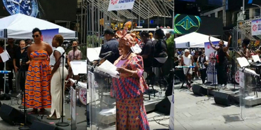 VIDEO: Times Square Comes Alive with BROADWAY CELEBRATES JUNETEENTH Photo