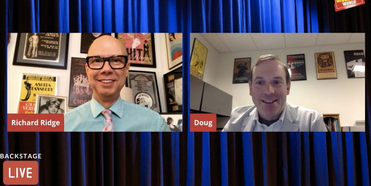 VIDEO: New York Public Library's Doug Reside Visits Backstage LIVE with Richard Ridge- Wat Photo