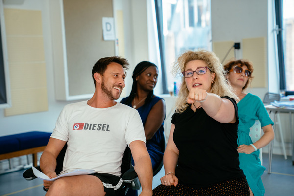 Photo Flash: Inside Rehearsal For LAST EASTER at the Orange Tree Theatre Image