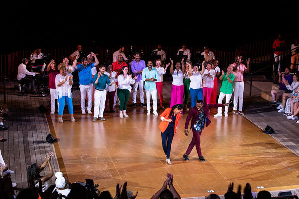 Photo Flash: See Norm Lewis, Jennifer Nettles, Phylicia Rashad & More at Broadway Inspirational Voices' Little Island Concert Image