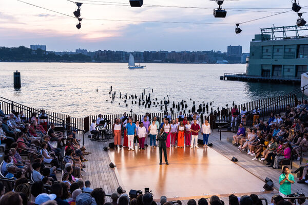 Photo Flash: See Norm Lewis, Jennifer Nettles, Phylicia Rashad & More at Broadway Inspirational Voices' Little Island Concert  Image