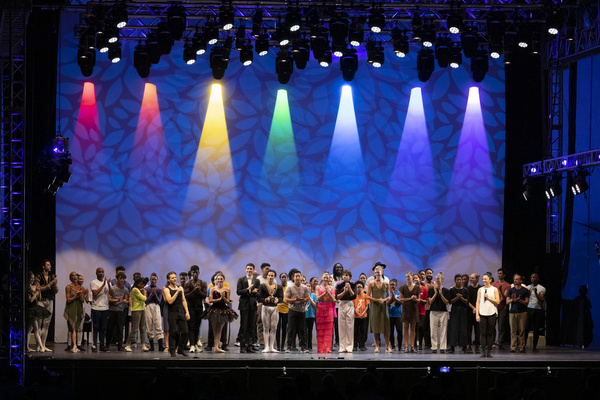 Photo Flash: Tiler Peck, Alex Wong, Ayodele Casel & More Take Part in Dance Against Cancer Event at Lincoln Center  Image