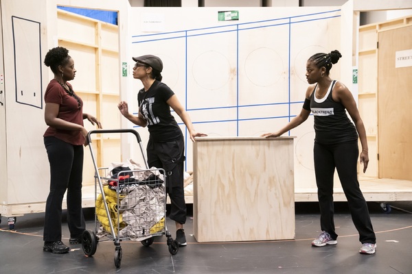 Photos: Rehearsals for Shakespeare in the Park's MERRY WIVES; Increased Audience Capacity Image