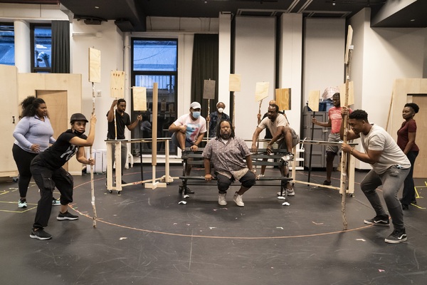 Photos: Rehearsals for Shakespeare in the Park's MERRY WIVES; Increased Audience Capacity Image