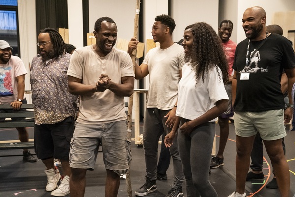Photos: Rehearsals for Shakespeare in the Park's MERRY WIVES; Increased Audience Capacity Image