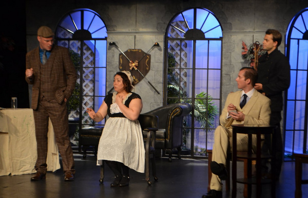 Photo Flash: Agatha Christie's MURDER ON THE LINKS Opens Off-Broadway 