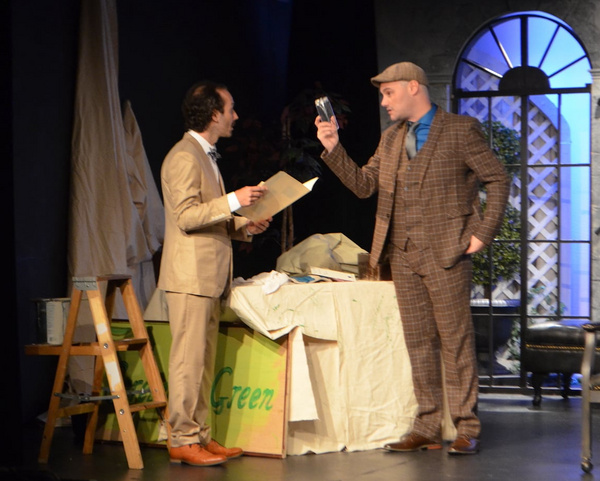 Photo Flash: Agatha Christie's MURDER ON THE LINKS Opens Off-Broadway Image