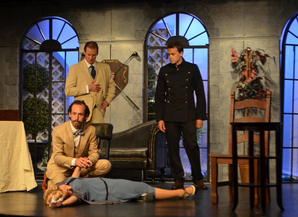 Photo Flash: Agatha Christie's MURDER ON THE LINKS Opens Off-Broadway 