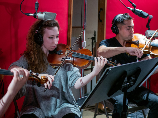 Photo Flash: Johanna Telander And Quentin Garzon At A Studio Session For KALEVALA THE MUSICAL Image