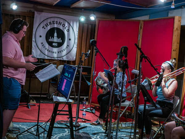 Photo Flash: Johanna Telander And Quentin Garzon At A Studio Session For KALEVALA THE MUSICAL Image